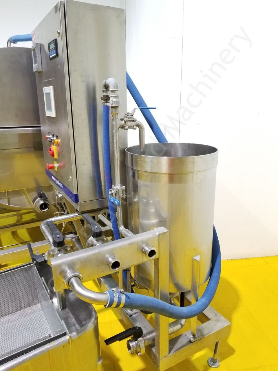 Used APV Stainless Steel Pilot Cheese Vat with Auto PLControl System